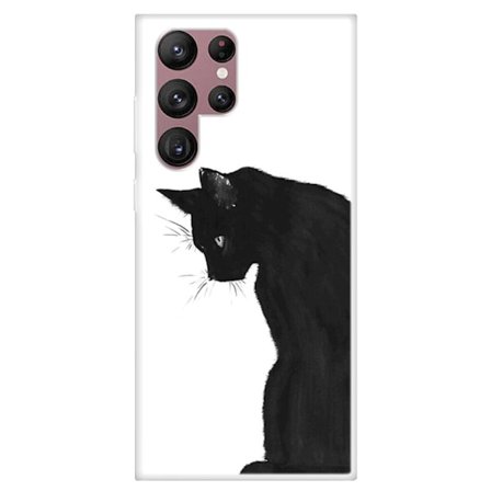 Deco Samsung Galaxy S22 Ultra skal - Katt