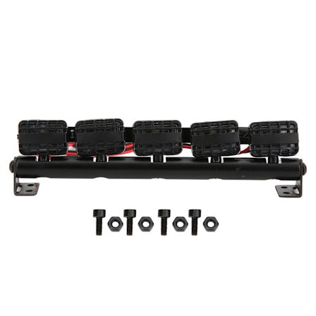 RC Bil Tak Led Ljus Fjärrkontroll Bil Tillbehör Passar för 1/10 RC Crawler TRX4/90046/90047/D90/D1105 Ljus