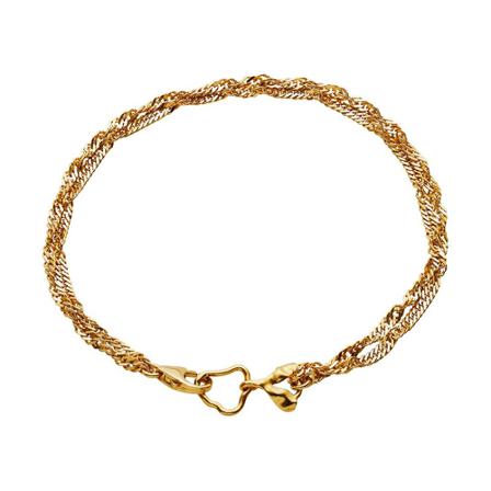 Maanesten 8550A Canna Bracelet Gul, Dame Armbånd, Størrelse: ONE Size
