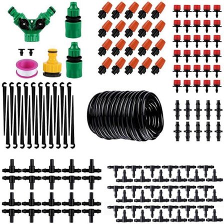 Mist Køling Automatisk Vandingssystem Drypvandingssystem Haveplante Automatisk Vandslange Kit [db]