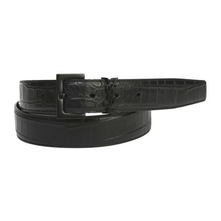 Saint Laurent - Bälten - Svart - Herr - Storlek: 80 Cm, Herr, Storlek: 80 CM