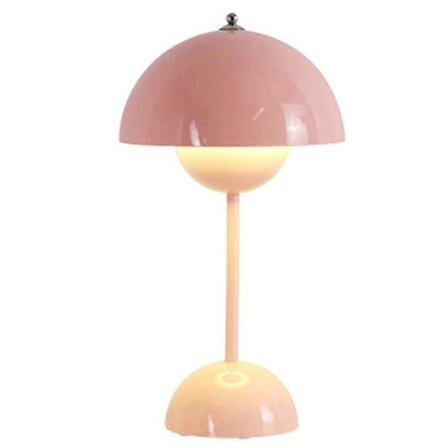 Modern Svamp Bordslampa Svamp Skrivbordslampa Retro Led Mellanseklet Bordslampa Med Kupolskärm Nordisk Minimalistisk Sängläsningslampa För Sovrum 