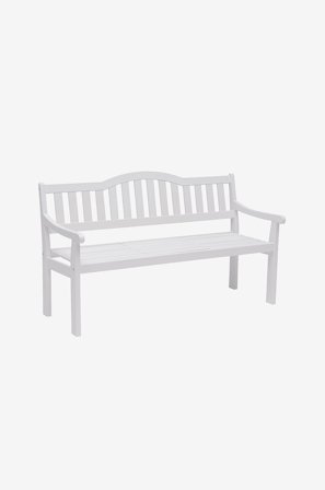 Hillerstorp - Soffa Sara, med bord - Vit - Trädgårdssoffor - Från Homeroom