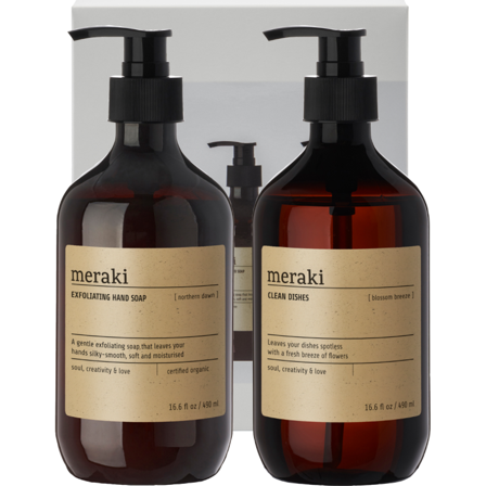 MERAKI Gavesett Oppvasksåpe og Håndsåpe