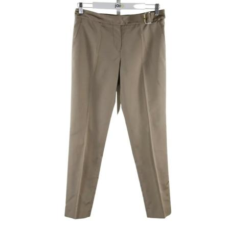 Gucci Vintage Pre-owned Silke underdele Brun, Dame Vintage Bukser