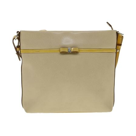 Salvatore Ferragamo Pre-owned, Pre-owned Cross Body Bag Beige, Dames, Maat:ONE Size