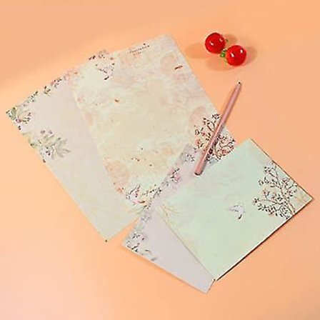 60 stk. Papirvarer Brevpapir Udskrivbar Kraft Sæt