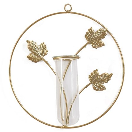 Vægophængt Glasplante Terrarium Beholder Perfekt til Formering af Planter Hjem og Have Dekoration Bryllup, 26x23cm