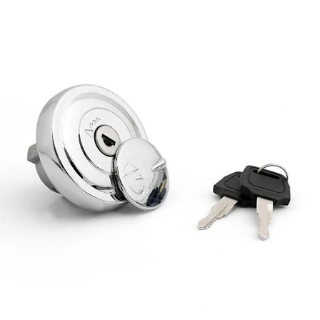 Artudatech Brændstof Tankdæksel med Nøgler til Yamaha DragStar VStar XVS125 XVS650 XVS950 650 950 1100