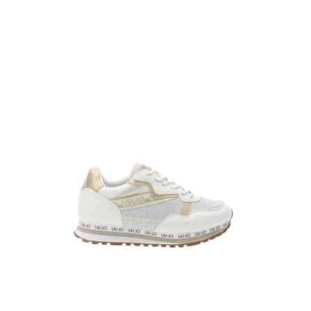 Liu Jo Sneakers With Glitter , Beige , Dames , Maat: 39 EU