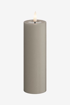 DeluxeHomeart - LED-pelarljus 5x15 cm - Beige - Ljus - Från Homeroom