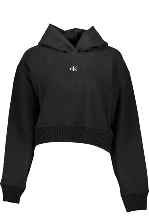 Calvin Klein Felpa Senza Zip Donna Nero