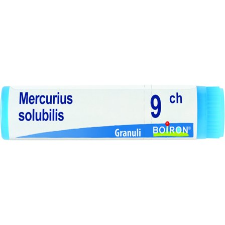 Boiron Mercurius Solubilis Globuli 09Ch Dose 1g