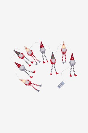 Star Trading - Lyskjede Alf - Rød - Julepynt - Fra Homeroom