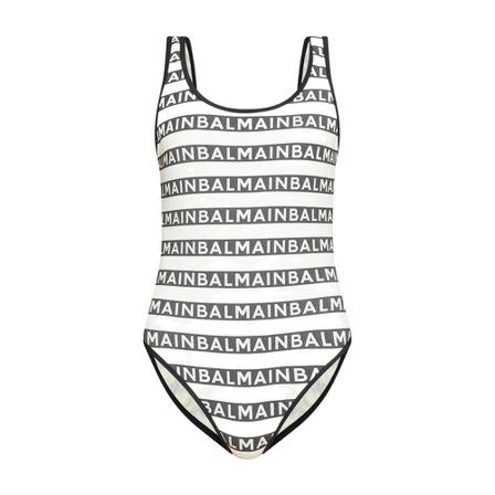 Balmain, Badkleding Wit, Dames, Maat:S,Polyamide