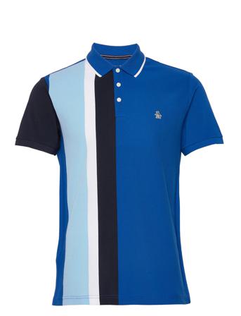 Vertical Stripe Comb Polos Short-sleeved Monivärinen/Kuvioitu Original Penguin
