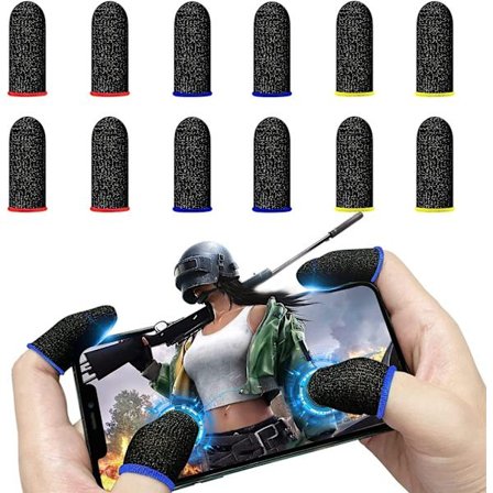 Pelihihansuojat, joissa on hikoilun esto ja tarkka kosketusvaste