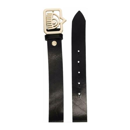 Chiara Ferragni Collection Bælte Sort, unisex Bælter, Størrelse: 90 CM