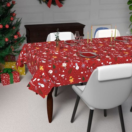 Festduk tryckt mot fläckar rektangulär 140x240 cm CANDY, av Soleil d'Ocre