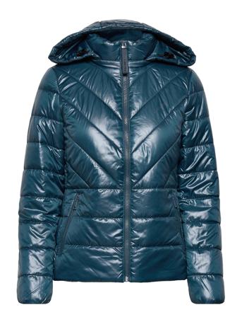 Essential Recycled Padded Jacket Vuorillinen Takki Topattu Takki Sininen Calvin Klein