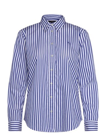 Classic Fit Striped Broadcloth Shirt Blue Lauren Ralph Lauren