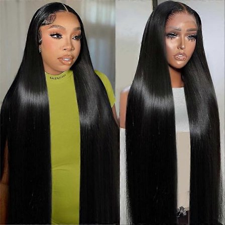 250% Tiheys HD Lace Front Peruukit Ihmishiuksista 13x4 Suora Pitsi