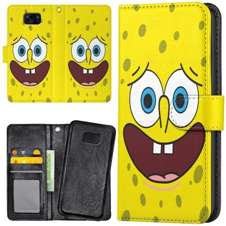 Samsung Galaxy S7 - Lommebok Deksel Svampebob