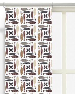 Panellängd Fina Fisken 2-pack Rost - Kök - Arvidssons Textil