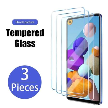 3 kpl karkaistu lasi Samsung Galaxy A01 A11 A12 A21s A31 A51 A71 4G näytönsuojalasi Samsung A14 A34 A54 A32 A52 A722 For A71 4G 3PCS HD Glass