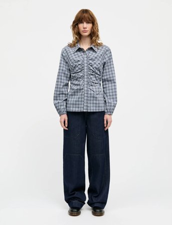 Mads Nørgaard Poplinda Clara Shirt - Blue - 40