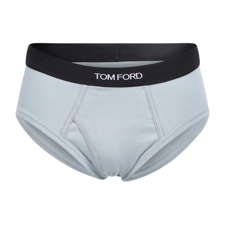 Tom Ford Logo-waistband briefs Blå, Herre Underbukser