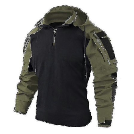Taktinen miesten paita US Camo Military Combat T-paita Airsoft Paintball Camping Metsästysvaatteet Erinomainen