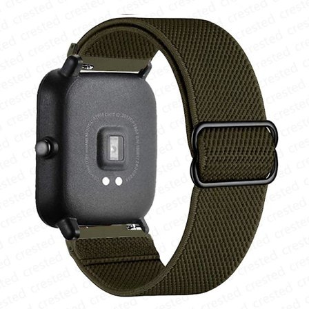20 mm/22 mm bånd til Amazfit Gts 4//2/2e/3/gts2 Mini/gtr 4/3/pro/gtr2/47 mm/stratos Nylon elastisk urarmbånd Amazfit bipstrop