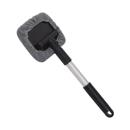 Front Windshield Cleaning Brush Aluminium Alloy Telescopic Rod Ca