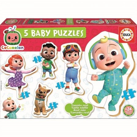 Educa Cocomelon Babypussel 5-pack 3-5 bitar