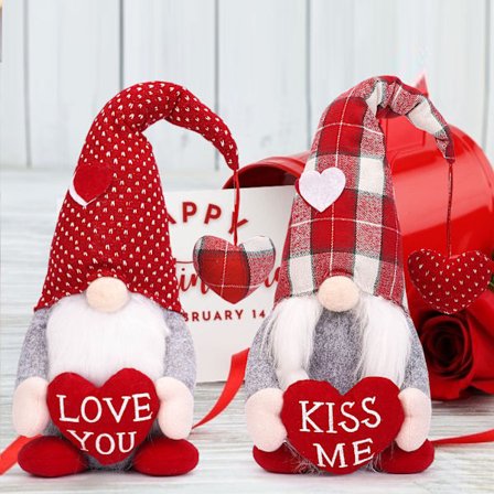 Hjärtlig Alla hjärtans dag-dekoration