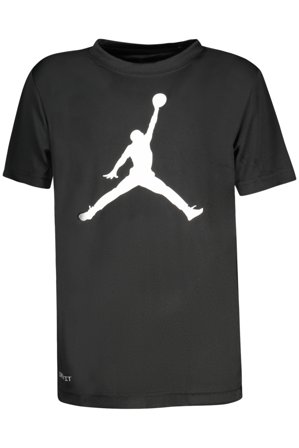 Jordan T-shirt Maniche Corte Bambino Nero