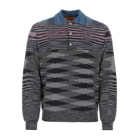 Missoni Polo Shirts Grå, Herre