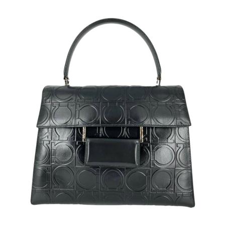 Salvatore Ferragamo Pre-owned Pre-owned Handbags Sort, Dame Vintage Tasker, Størrelse: ONE Size
