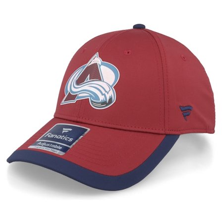 Fanatics - NHL Rot Adjustable Cap - Colorado Avalanche Defender Dark Garnet/Athl Navy Adjustable @ Hatstore
