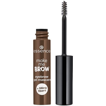 Essence Make Me Brow Eyebrow Gel Mascara 05 Chocolaty Brows, Makeup, Øjenbryn, Øjenbrynsgel