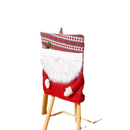 Julstolsbordsdekorationer (röd) (1 St)
