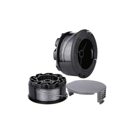 Spole x 2 + Hætte x 1 Passer til BOSCH UniversalGrassCut Kantklipper 18 18-26 18-260 F016800570