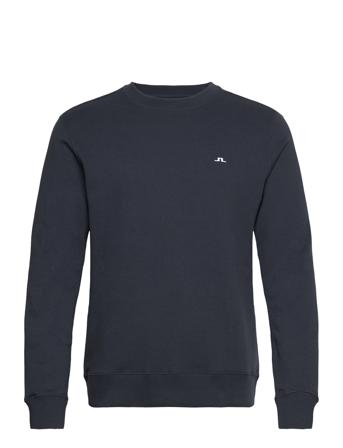 M Crew Neck Sweat Designers Sweat-shirts & Hoodies Sweat-shirts Navy J. Lindeberg