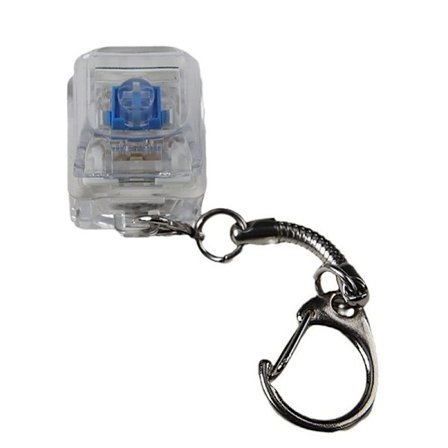 Switchar Tester Nyckelring Pendel med LED-ljus för att testa mekaniskt tangentbord