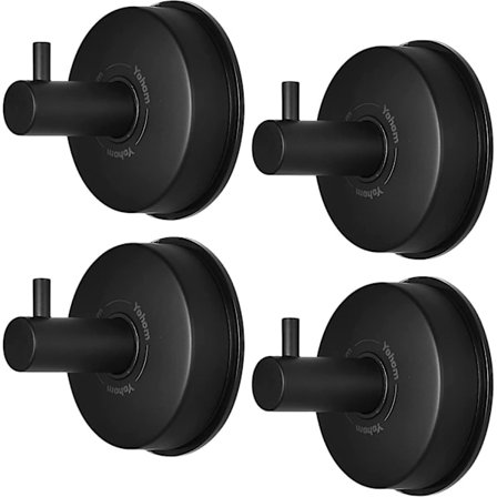 Sugerørskrok Bad Håndkleholder Kraftig Sugerør Kjøkken Håndkleholder Rustfritt Stål Sugerørskrok Dusjvegg Krone Badekåpe Loofah Co