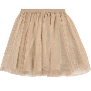 Bonpoint Jupe Habillee Dotted Tulle Dress Pois Beige 6 Years - Skirts - 6 years - Beige