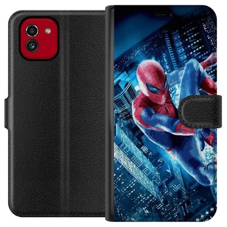 Yhteensopiva Lompakkokotelo Samsung Galaxy A03 Spiderman