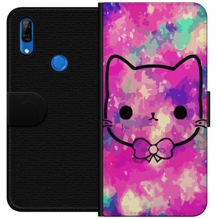 Kompatibelt Plånboksfodral till Huawei Huawei P Smart Z Katt