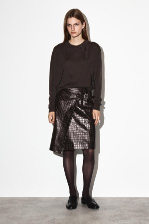 COS Women's Sheer Tights in Brown